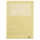 LEITZ Sichtmappe A4 gelb 39500015 100ST