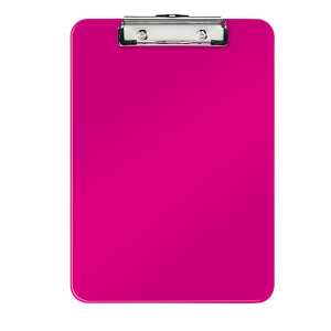 Leitz Klemmbrett WOW 22,8 x 32 cm (B x H) DIN A4 Polystyrol pink