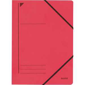 LEITZ 3980 Eckspanner A4 250Blatt PendarecKarton (RC) rot