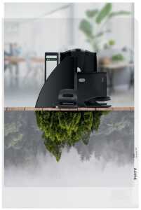 LEITZ 4001 Sichthülle Recycle A4 PP genarbt dokumentenecht farblos