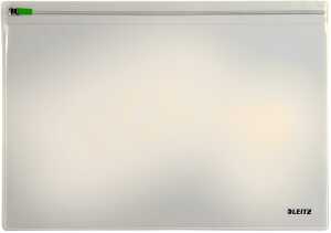 Reißverschlusstasche 2ST transparent Reise ZipBeutel Größe L mit Gle