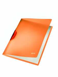 LEITZ Klemmmappe Colorclip A4 orange KLEMMMP COL.RAINB.ORANG417600