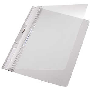 Leitz Schnellhefter DIN A4 80g/m² PVC-Hartfolie grau