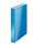 LEITZ Schulordner A4 Wow+ blau metall 42410036