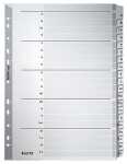 LEITZ 4328 Register AZ Karton A4 20Blatt grau
