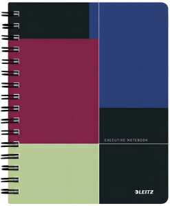 LEITZ Collegeblock Executive PP A5 liniert Executive mit Spiral