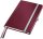 LEITZ Notizbuch Style A5 kar. granat rot Notizbuch Style A5 kariert mit festem