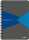 LEITZ Collegeblock Office PP A5 liniert blau Office mit Spiralbin