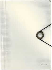 LEITZ Eckspannermappe Solid DIN A4 PP weiß (80456311)