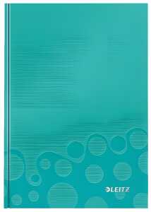 Notizbuch A5 WOW lin eisblau Notizbuch WOW liniert holzfrei Papier