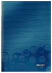 LEITZ Notizbuch A5 WOW kar. blau 46281036