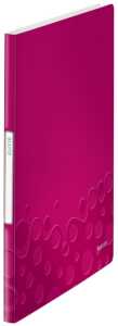 LEITZ Sichtbuch WOW A4 PP mit 20 Hüllen pink (80463123)