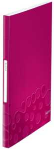 LEITZ Sichtbuch WOW A4 PP mit 40 Hüllen pink-metallic (80463223)