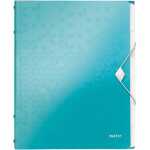 Ordnungsmappe A4 eisblau met. 6 Fächer mit 6...