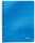 Collegeblock WOW A5 PP-Einband liniert blau metallic