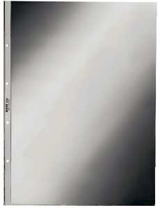 Prospekthülle Standard A3 hoch PP genarbt dokumentenecht farblos