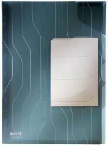 LEITZ Organisations-Hülle CombiFile A4 PP blau 0 20 mm (80472935)