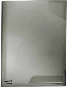 Sammelhülle CombiFile glasklar Hardbackmit einklappbarem Loch