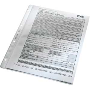 Prospekthülle Extrastark A4 genarbt Prospekthülle Extrastark oben off