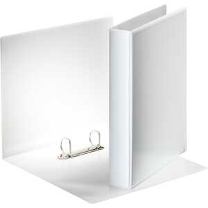 ESSELTE Ringbuch Präsentation mit Taschen A4 PP 2 Ringe 30 mm weiß