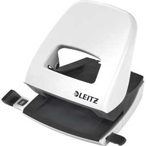 LEITZ Locher perlweiß 50082001 NeXXt Blister
