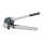 LEITZ 5182 Superlocher 250Blatt Metall mit Anschlagschiene silber