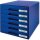 LEITZ Schubladenbox Plus blau BxHxT: 287 x 270 x 363 mm für A4. Farbe