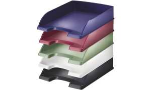 LEITZ Briefablage Style A4 Polyst yrol titan-blau (80525469)