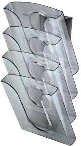 LEITZ Prospektständer transp A 4Prospektfächer einzelnAus hochwerti