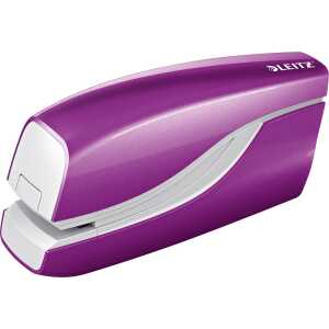 LEITZ 5566 Elektrisches Heftgerät WOW 10Blatt violett