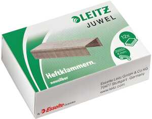 LEITZ Heftklammer Juwel 4mm Neusilber 56410000 2000St