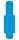 LEITZ Stecksignal 50ST blau Hartfolie 10 mm überstehendB12xH40mmzu