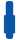 Stecksignal 50ST dunkelblau Hartfolie 10 mm überstehendB12xH40mmzu