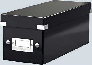 LEITZ Archivbox WOW Click und Store CD schwarz