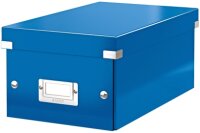 LEITZ Archivbox DVD Wow metall.blau Archivbox Click &...