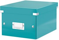 LEITZ Archivbox A5 Wow metal.eisblau Archivbox Click...