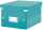 Archivbox Click und Store klein Graukarton eisblau