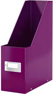ArchivStehsammler Click und Store A4 Graukarton violett