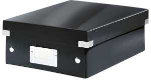 LEITZ Organisationsbox Click und Stor e WOW klein schwarz (80605795)