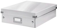 LEITZ Archivbox A4 Wow weiß Organisationsbox Click...