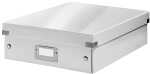 LEITZ Archivbox A4 Wow weiß Organisationsbox Click...