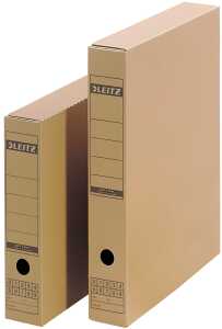 LEITZ 6085 ArchivSchachtel A3 mit Verschlusslasche naturbraun