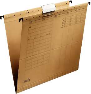 Hängemappe A4 naturbraun Hängemappe seitlich offen. Für die Lose