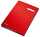 ESSELTE Unterschriftsmappe rot Einband aus kaschierter Graupappe (UWS)