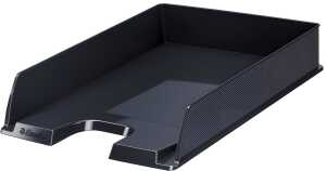 Briefkorb A4 Europost schwarz Mehrfach übereinander stapelbar. Mit gro