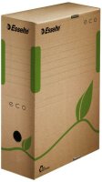 LEITZ Archiv Box ECO 100 mm Karton naturbraun