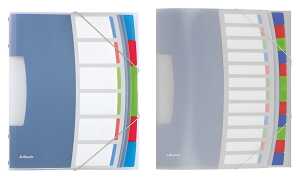 ESSELTE Ordnungsmappe VIVIDA A4 P P 6 Fächer mehrfarbig (80624029)