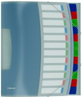 ESSELTE Ordnungsmappe A4 Vivida transp Ordnungsmappe mit...