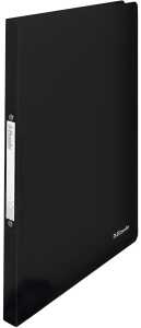 ESSELTE Schulordner A4 PP schwarz Ringbuch mit 2RundRingMechanik Ø16mm