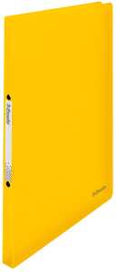ESSELTE Schulordner A4 PP gelb Ringbuch mit 2RundRingMechanik Ø 16mm